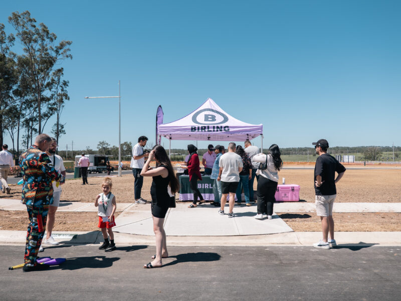 A Bright Beginning: Birling’s First Residents Step onto Their Lots