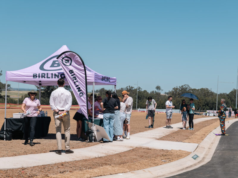 A Bright Beginning: Birling’s First Residents Step onto Their Lots