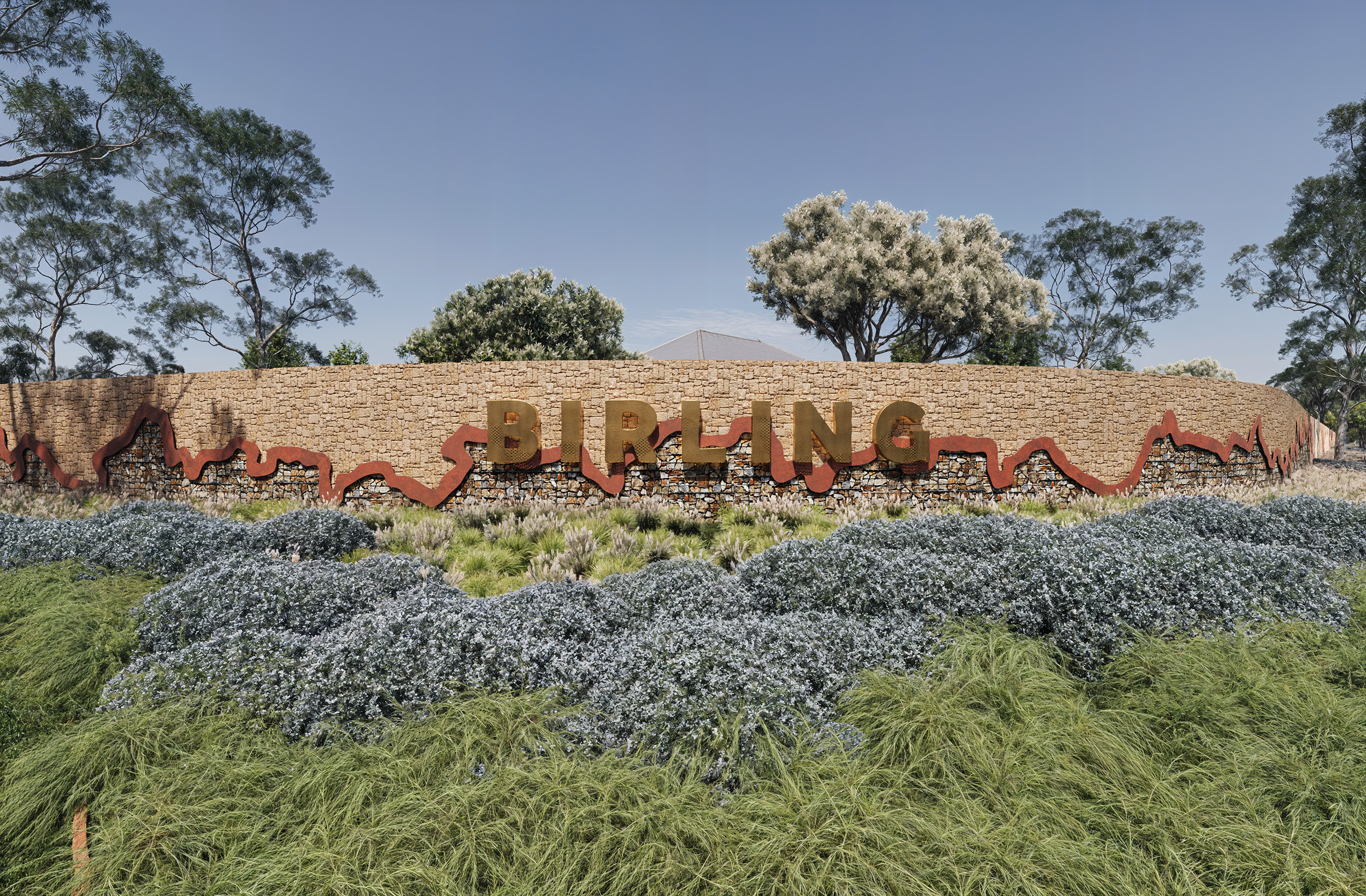 Building the Story: Birling’s Entry Wall Takes Shape