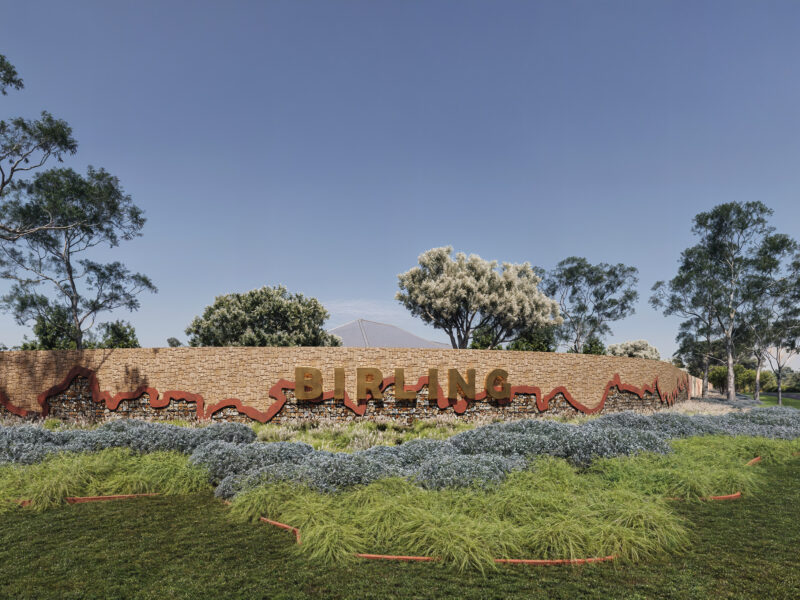 Building the Story: Birling’s Entry Wall Takes Shape