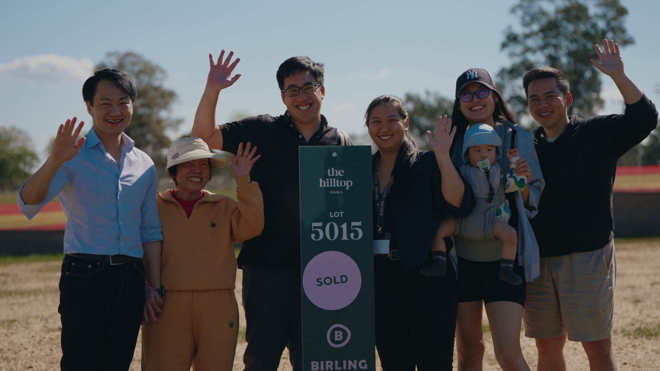 The moment a homesite starts to feel like home